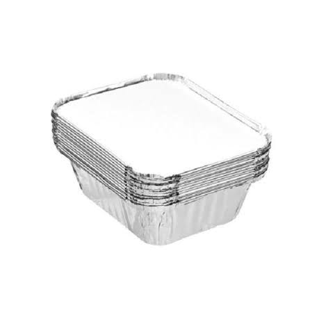 4133 Aluminium Foil Box w/ Lid